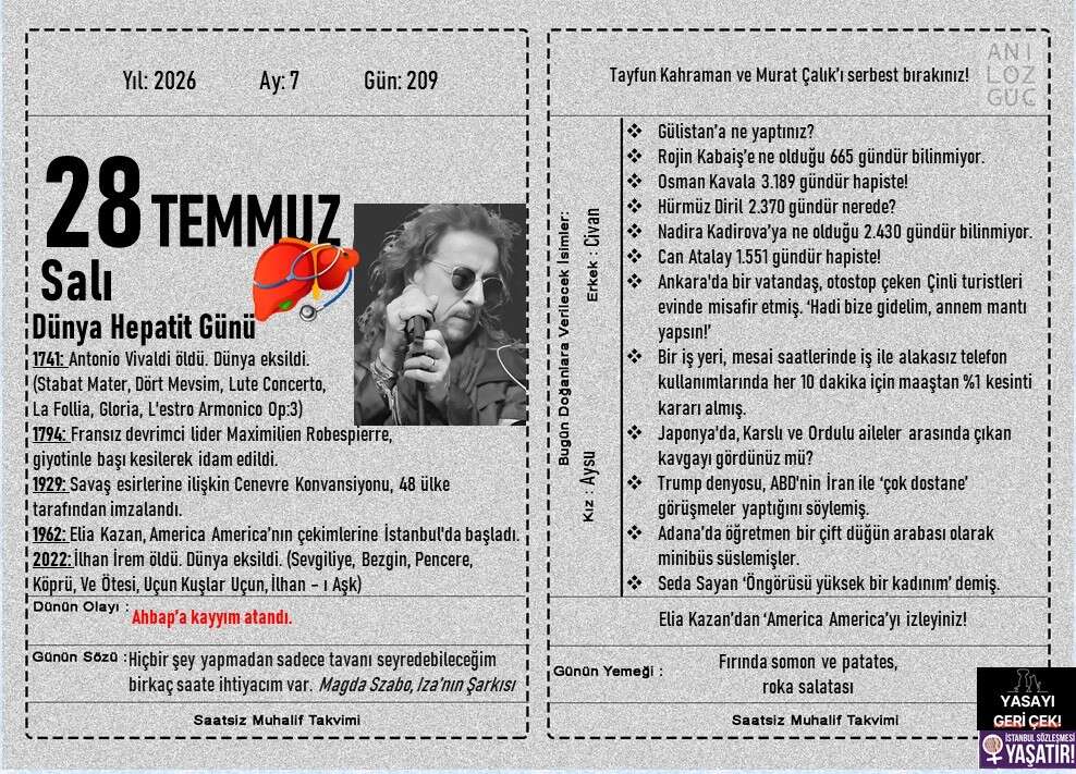 Dünya Hepatit Günü 1